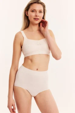 Alushousut seamless medium shape | Vaaleanbeige | Naiset | Kappahl