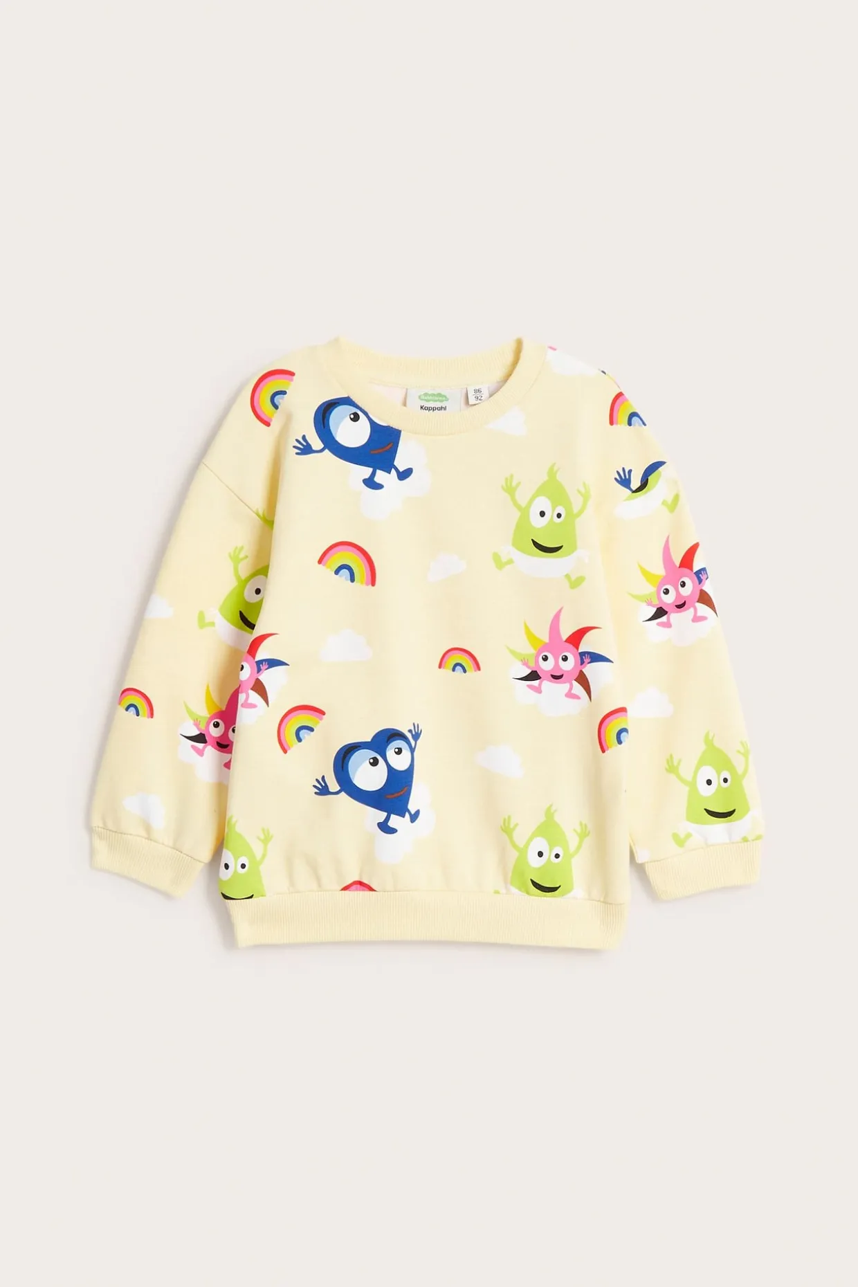 Babblarna-collegepaita | Vaaleanbeige | Vauvat | Kappahl