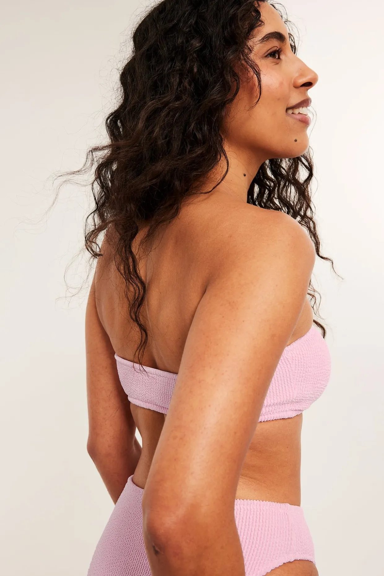 Bandeau-bikiniyläosa | Pinkki | Naiset | Kappahl