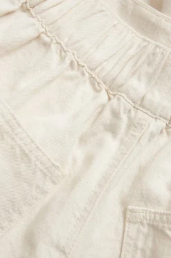 Barrel-denimhame | Beige | Naiset | Kappahl