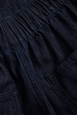 Barrel-denimhame | Tumma denim | Naiset | Kappahl