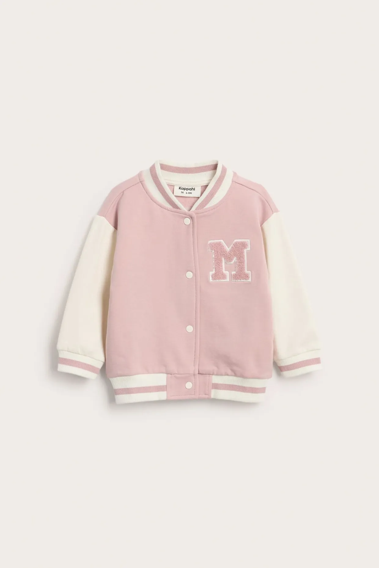 Baseball-takki, jossa brodeeraus | Pinkki | Vauvat | Kappahl