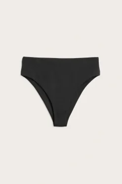 Bikinialaosa, jossa korkea vyötärö | Musta | Naiset | Kappahl