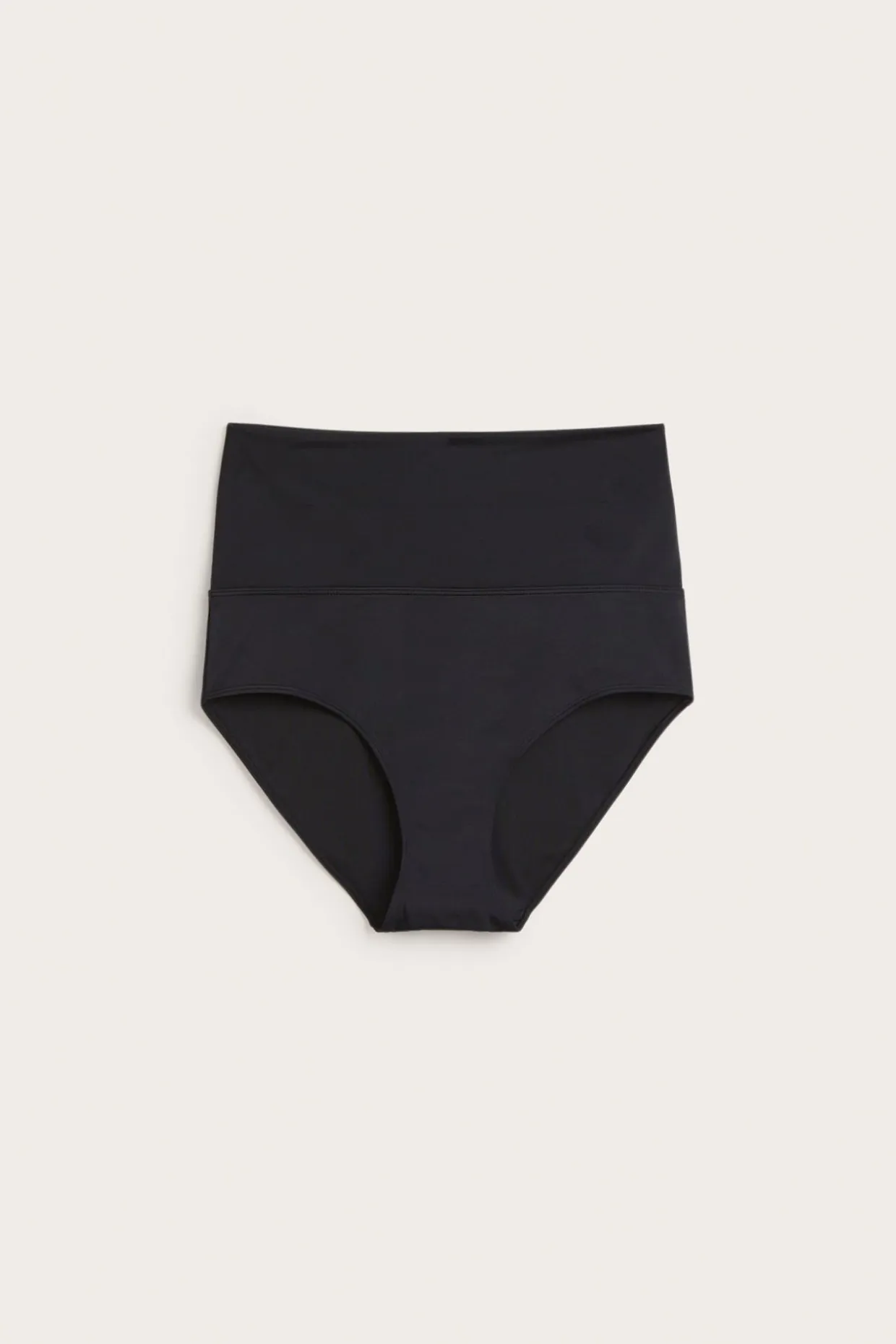Bikinialaosa, jossa on taitettava vyötärö | Musta | Naiset | Kappahl
