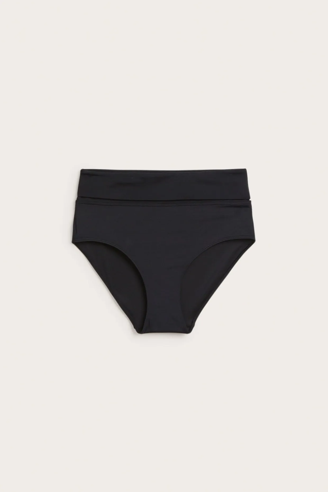 Bikinialaosa, jossa on taitettava vyötärö | Musta | Naiset | Kappahl