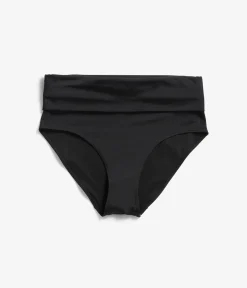 Bikinialaosa, jossa on taitettava vyötärö | Musta | Naiset | Kappahl