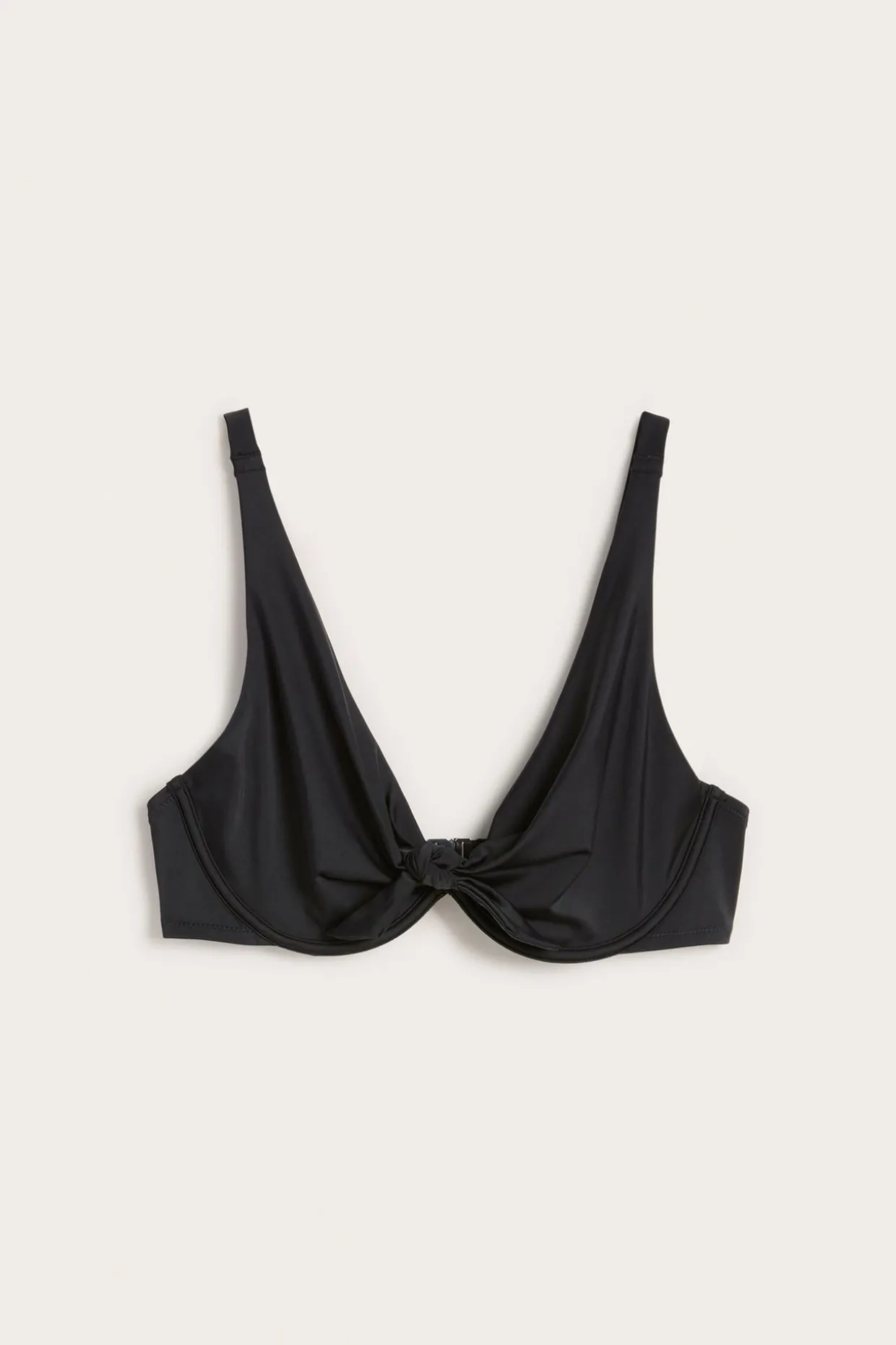 Bikiniyläosa, jossa on solmusomiste | Musta | Naiset | Kappahl