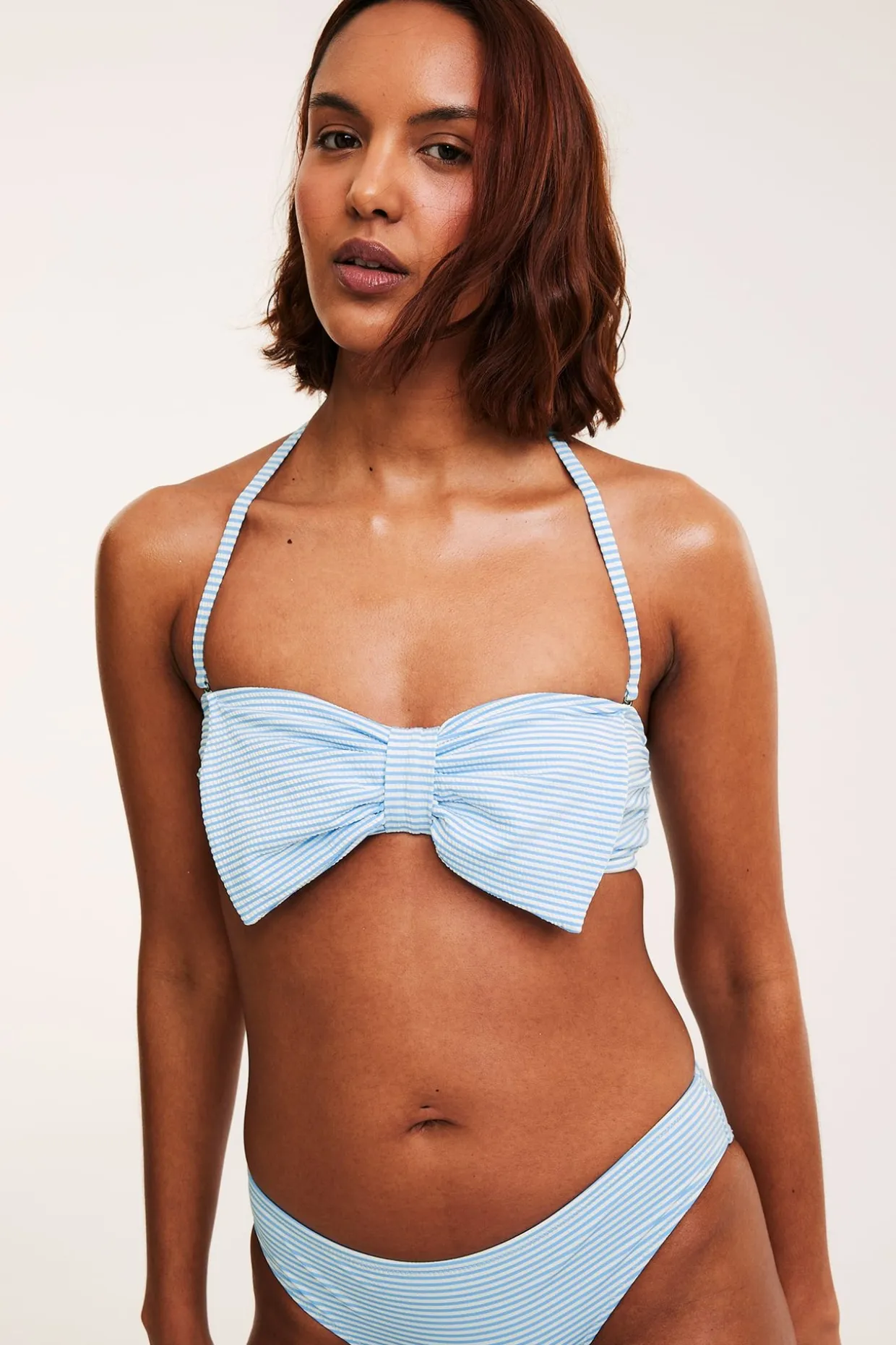 Bikiniyläosa rusetilla | Sininen | Naiset | Kappahl