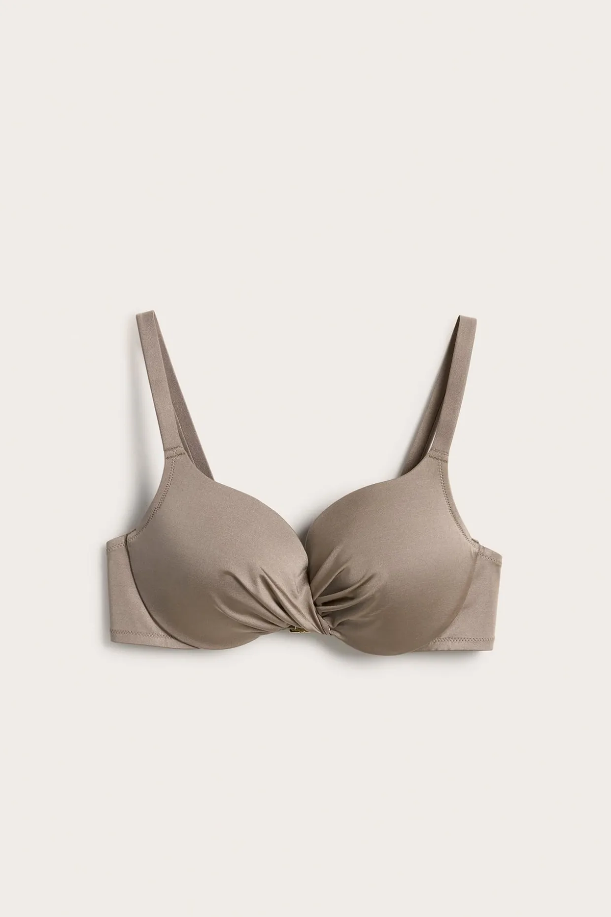 Bikiniyläosa | Tummanbeige | Naiset | Kappahl