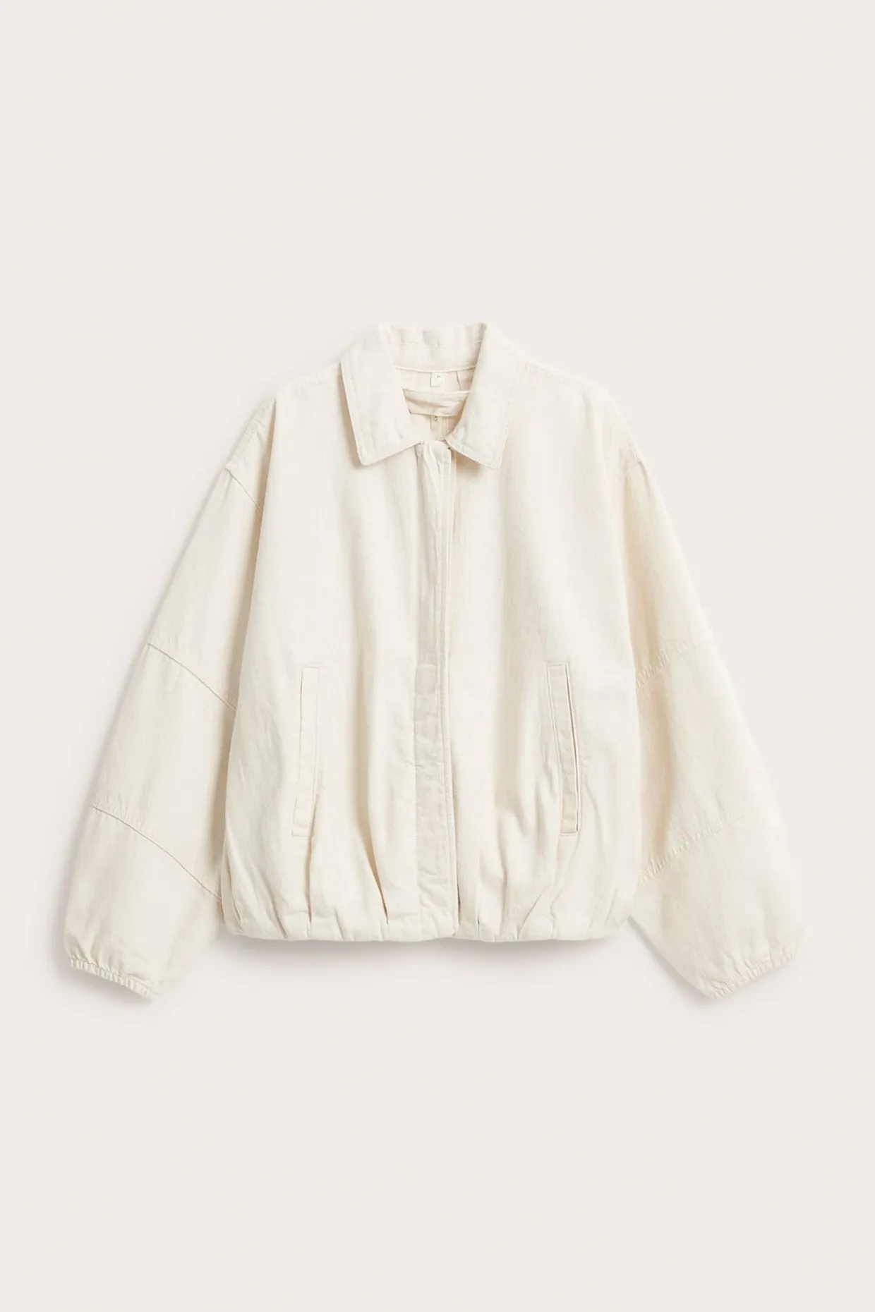 Blouson-farkkutakki | Beige | Naiset | Kappahl