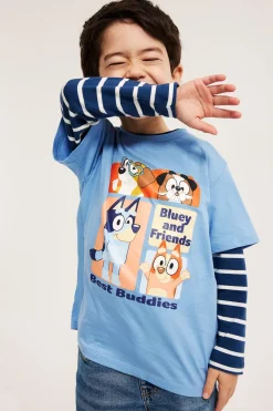 Bluey-t-paita | Tummansininen | Lapset | Kappahl