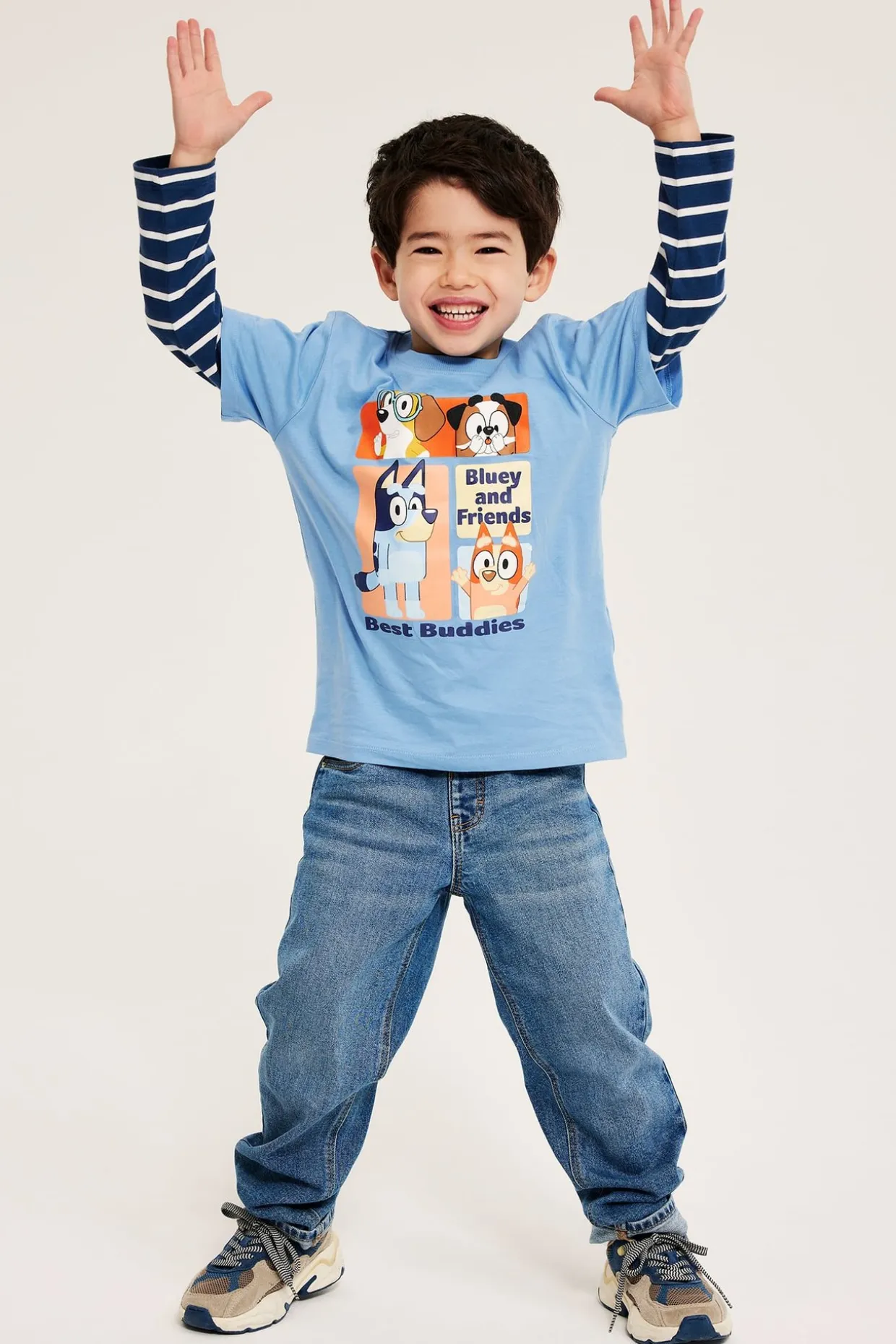 Bluey-t-paita | Tummansininen | Lapset | Kappahl