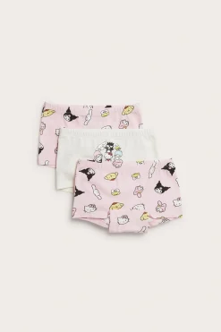 Bokserit Hello Kitty, 3-pack | Luonnonvalkoinen | Lapset | Kappahl