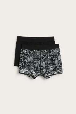 Bokserit 2 kpl | Musta | Lapset | Kappahl