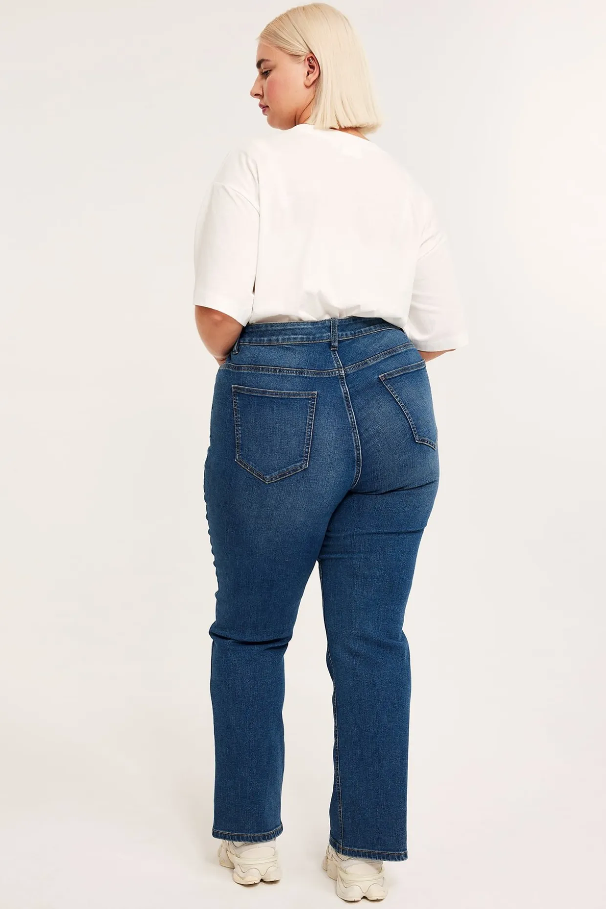 Bootcut jeans high waist | Denim | Naiset | Kappahl