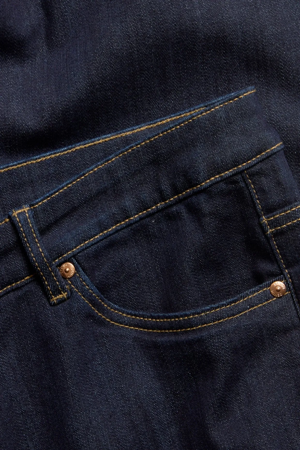 Bootcut jeans high waist | Tumma denim | Naiset | Kappahl