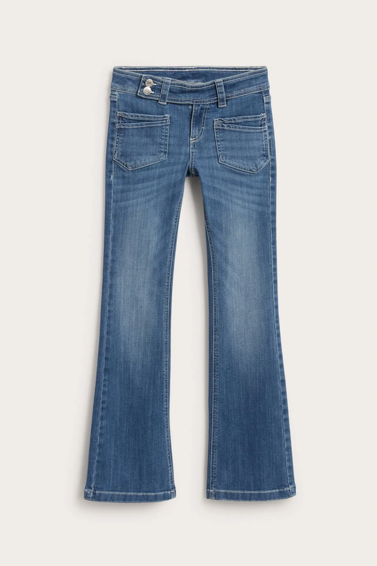 Bootcut jeans low waist | Denim | Lapset | Kappahl