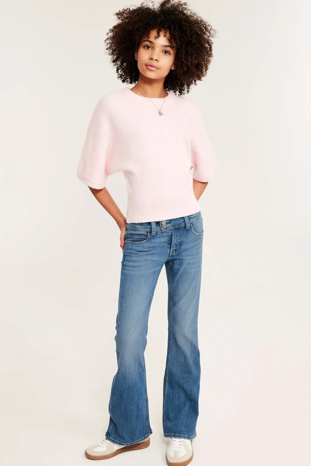 Bootcut jeans low waist | Denim | Lapset | Kappahl