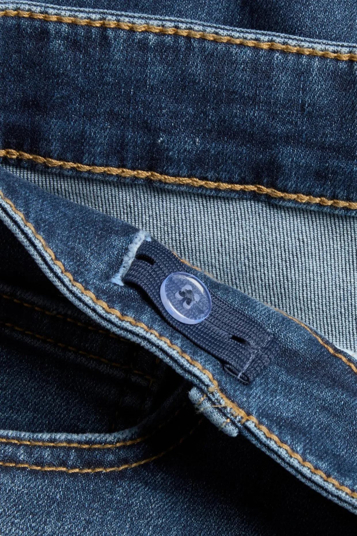 Bootcut jeans low waist | Tumma denim | Lapset | Kappahl