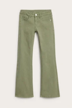 Bootcut jeans low waist | Tummanvihreä | Lapset | Kappahl