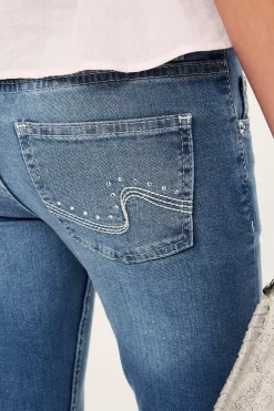Bootcut jeans low waist | Vaalea denim | Lapset | Kappahl