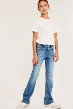 Bootcut jeans mid waist | Denim | Lapset | Kappahl