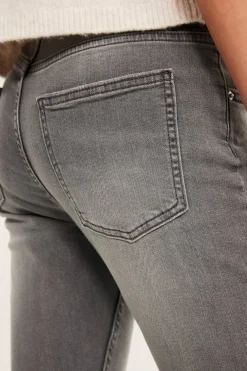Bootcut jeans mid waist | Hopeanharmaa | Lapset | Kappahl