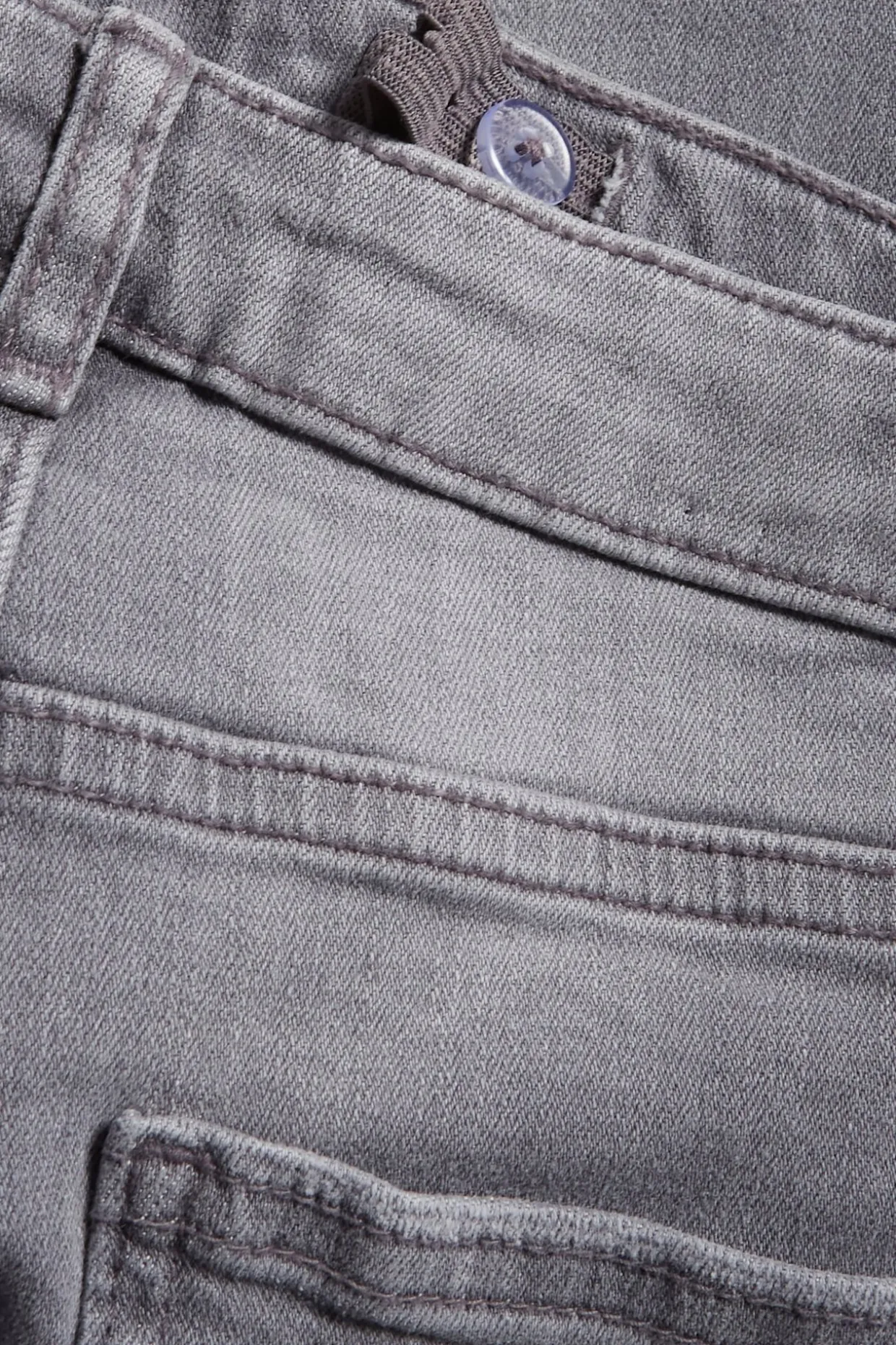 Bootcut jeans mid waist | Hopeanharmaa | Lapset | Kappahl