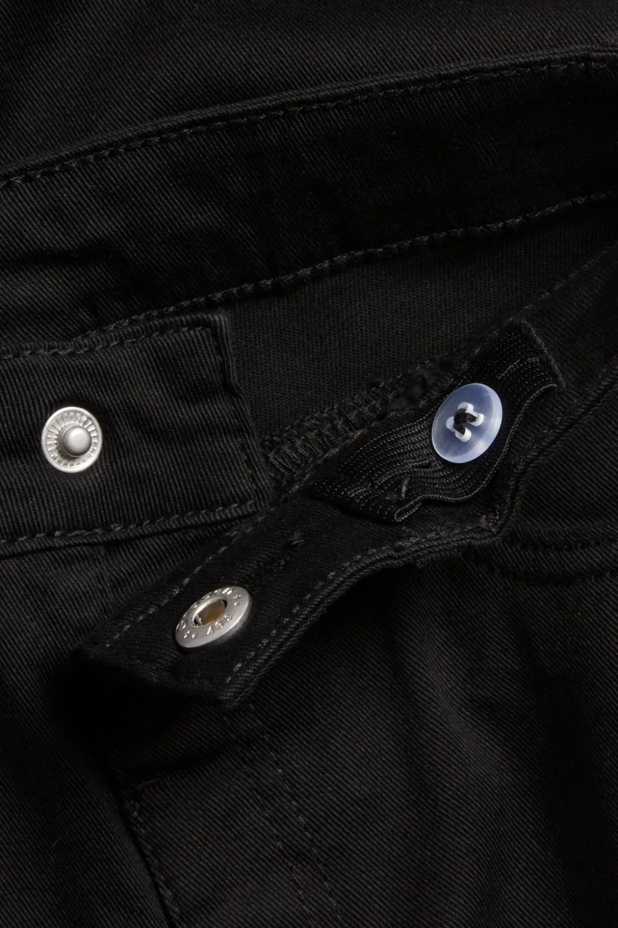 Bootcut jeans mid waist | Musta | Lapset | Kappahl