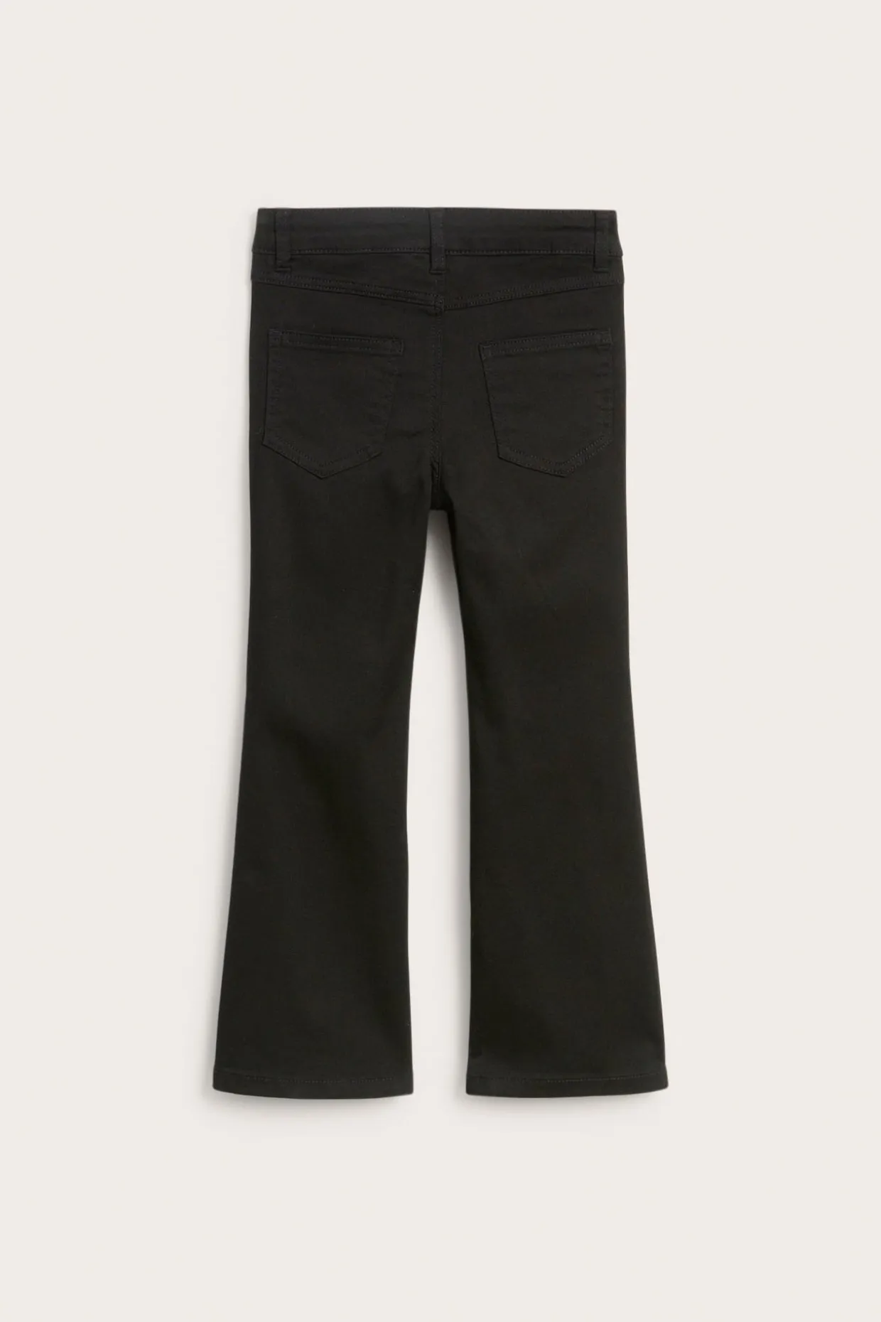 Bootcut jeans mid waist | Musta | Lapset | Kappahl
