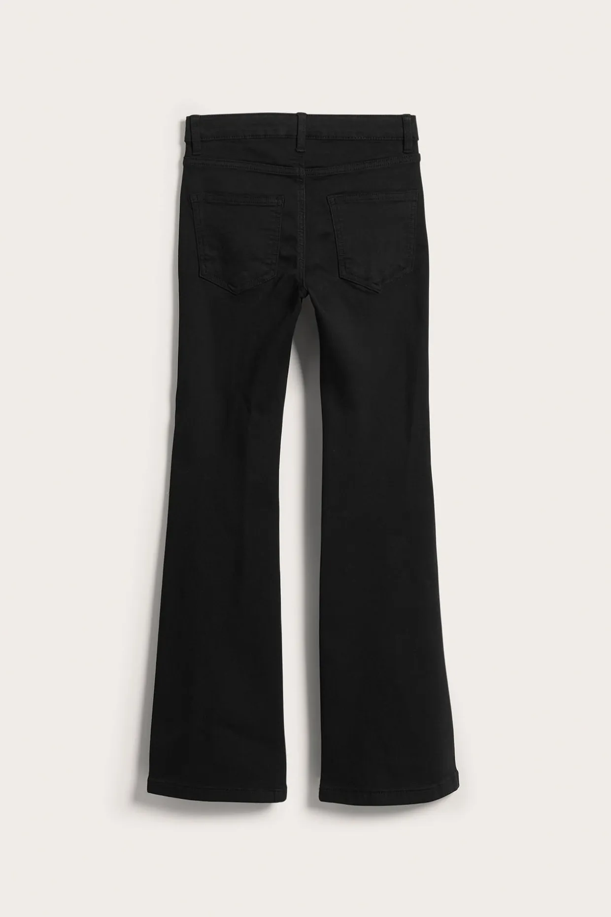 Bootcut jeans mid waist | Musta | Lapset | Kappahl