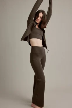 Bootcut-treenitrikoot | Ruskea | Naiset | Kappahl