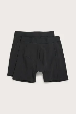Boxerit extra long 2-pack | Musta | Miehet | Kappahl