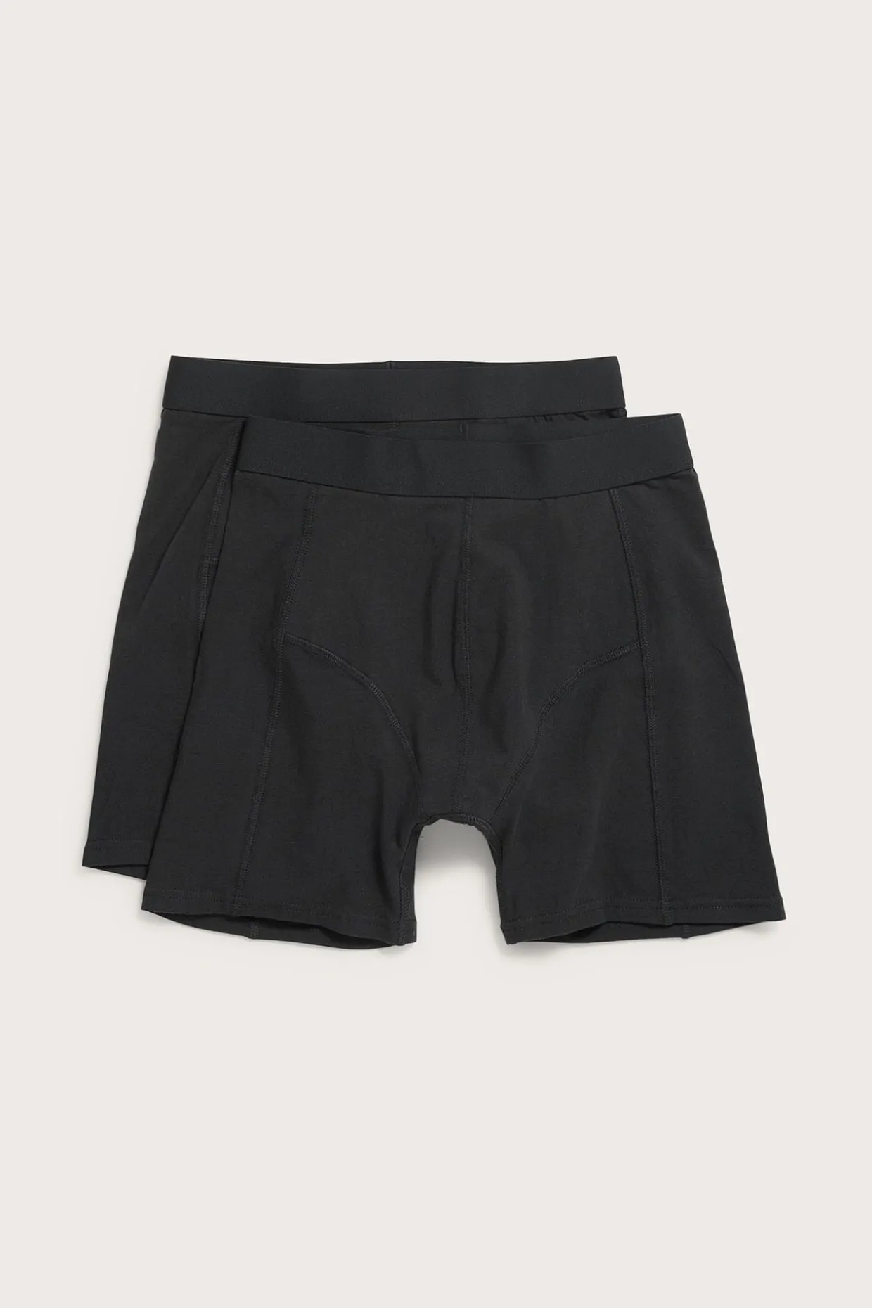 Boxerit extra long 2-pack | Musta | Miehet | Kappahl