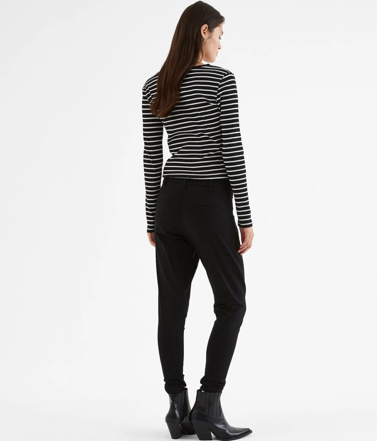 Boyfriend housut slim fit