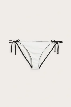 Brasilialaismallinen bikinialaosa, jossa on solmittavat nauhat | Luonnonvalkoinen | Naiset | Kappahl