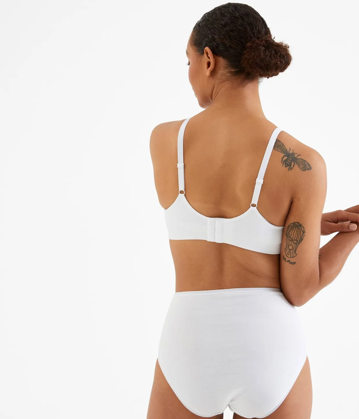 Brief 3-pack puuvillaa | Valkoinen | Naiset | Kappahl