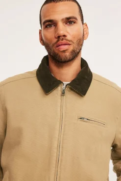 Canvas-takki | Beige | Miehet | Kappahl