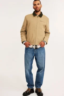 Canvas-takki | Beige | Miehet | Kappahl