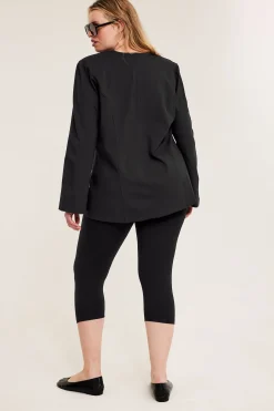 Caprileggingsit | Musta | Naiset | Kappahl