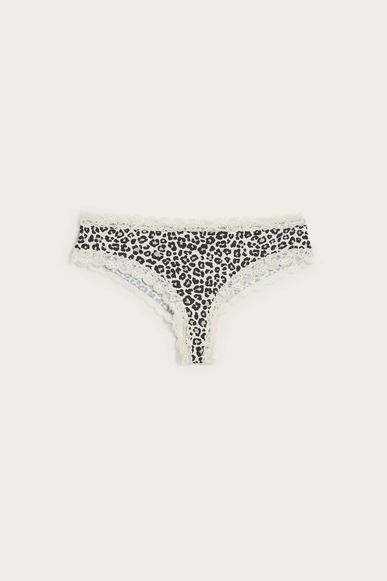 Cheeky-malliset mikrokuitualushousut | Beige | Naiset | Kappahl
