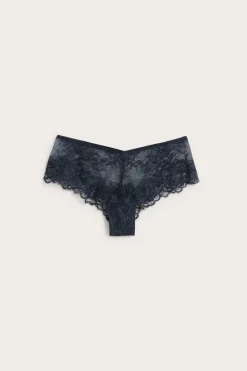Cheeky-pitsialushousut | Tummansininen | Naiset | Kappahl
