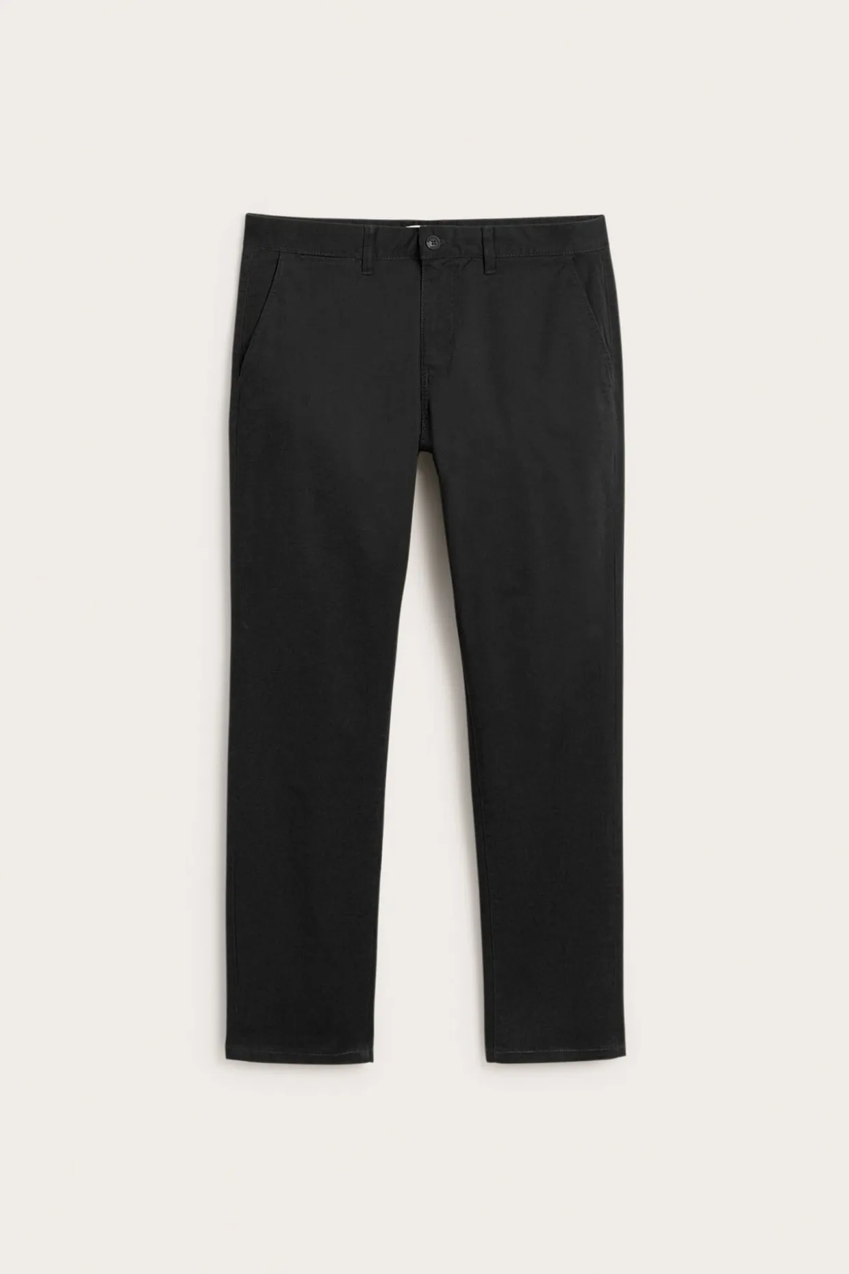 Chinos regular fit | Musta | Miehet | Kappahl