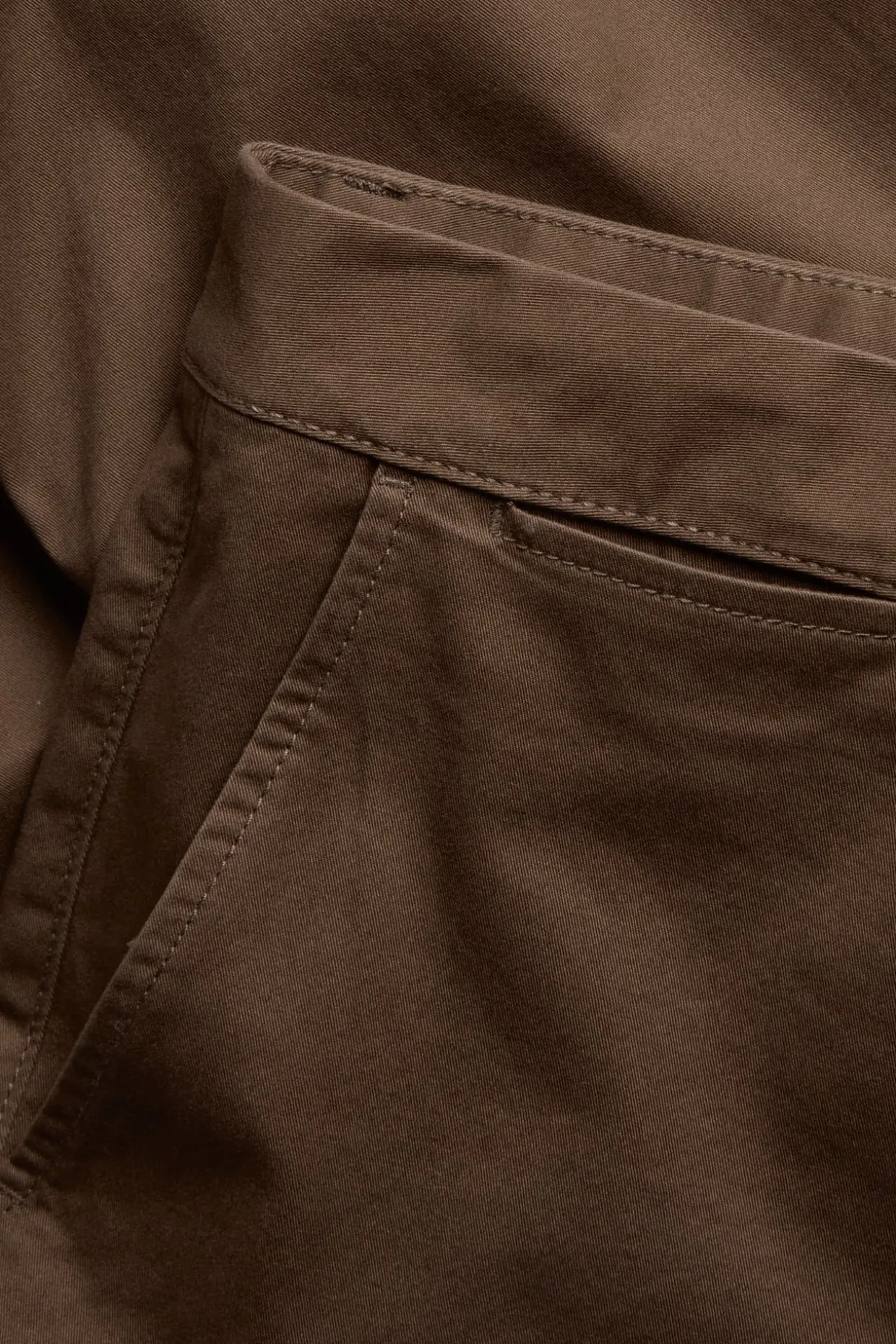 Chinos regular fit | Ruskea | Miehet | Kappahl