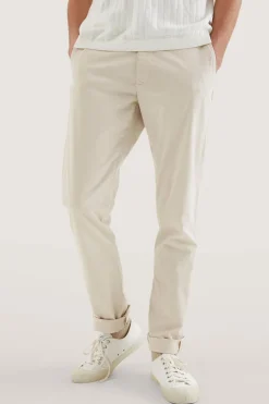 Chinos regular fit | Vaaleanbeige | Miehet | Kappahl