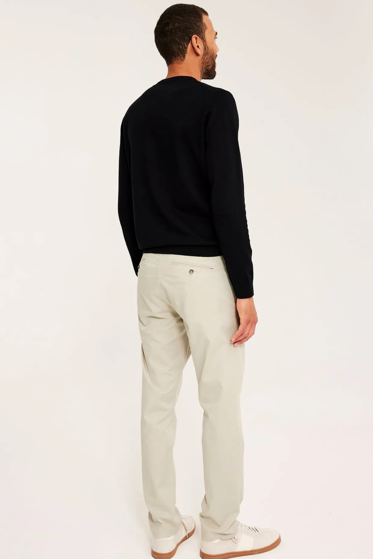 Chinos regular fit | Vaaleanbeige | Miehet | Kappahl