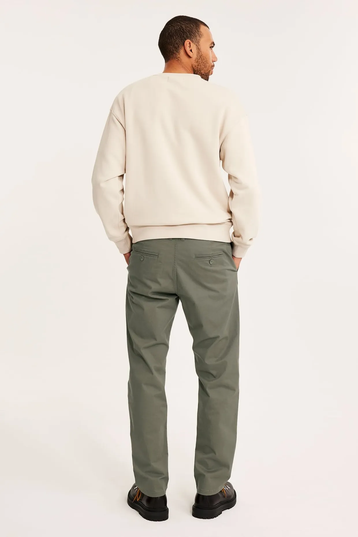 Chinos regular fit | Vihreä | Miehet | Kappahl
