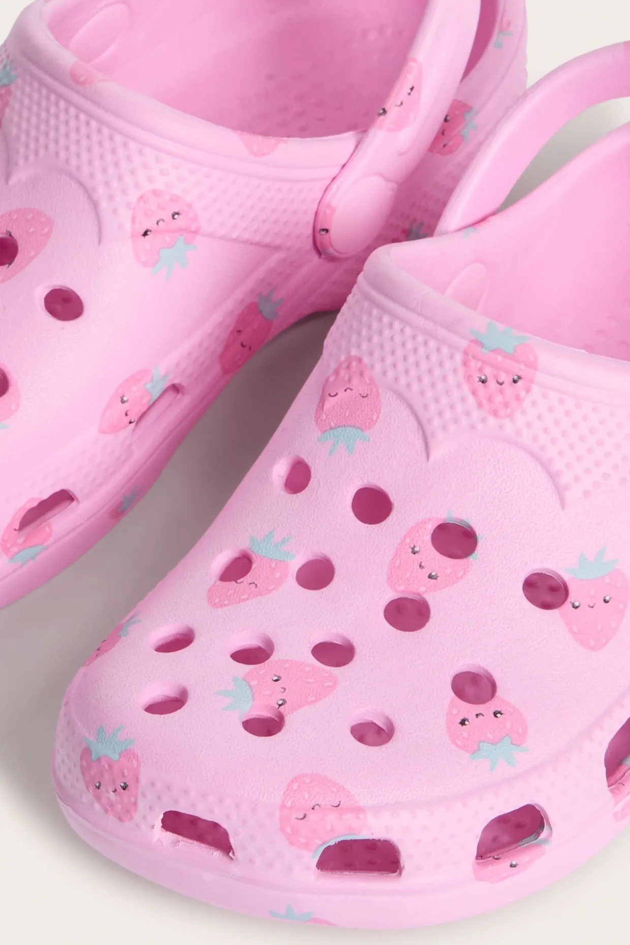 Clogs-malliset kengät mansikoilla | Vaaleanpunainen | Lapset | Kappahl