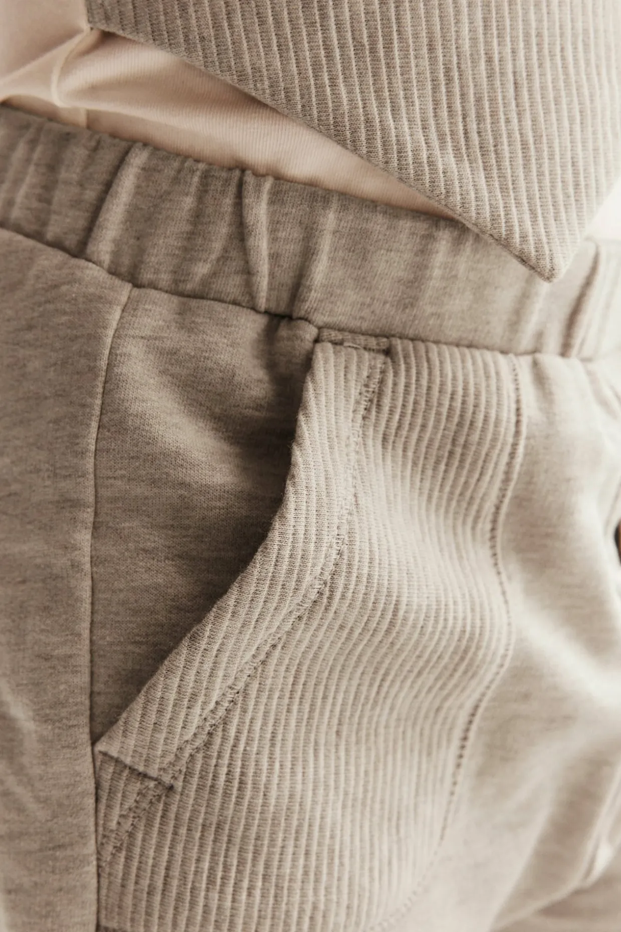 Collegehousut | Meleerattu beige | Vauvat | Newbie