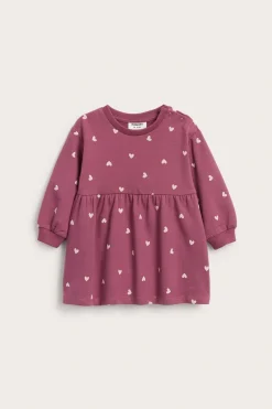 Collegemekko, jossa on sydänkuvio | Tummanpinkki | Vauvat | Kappahl